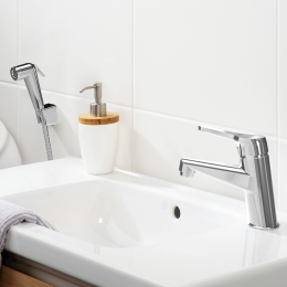 Фото Смеситель для раковины Paini Bios 05CR205/574 хром