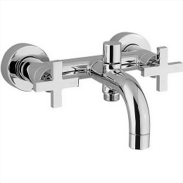 Фото Смеситель для ванны Cisal Barcelona Quad BQ00013021, хром