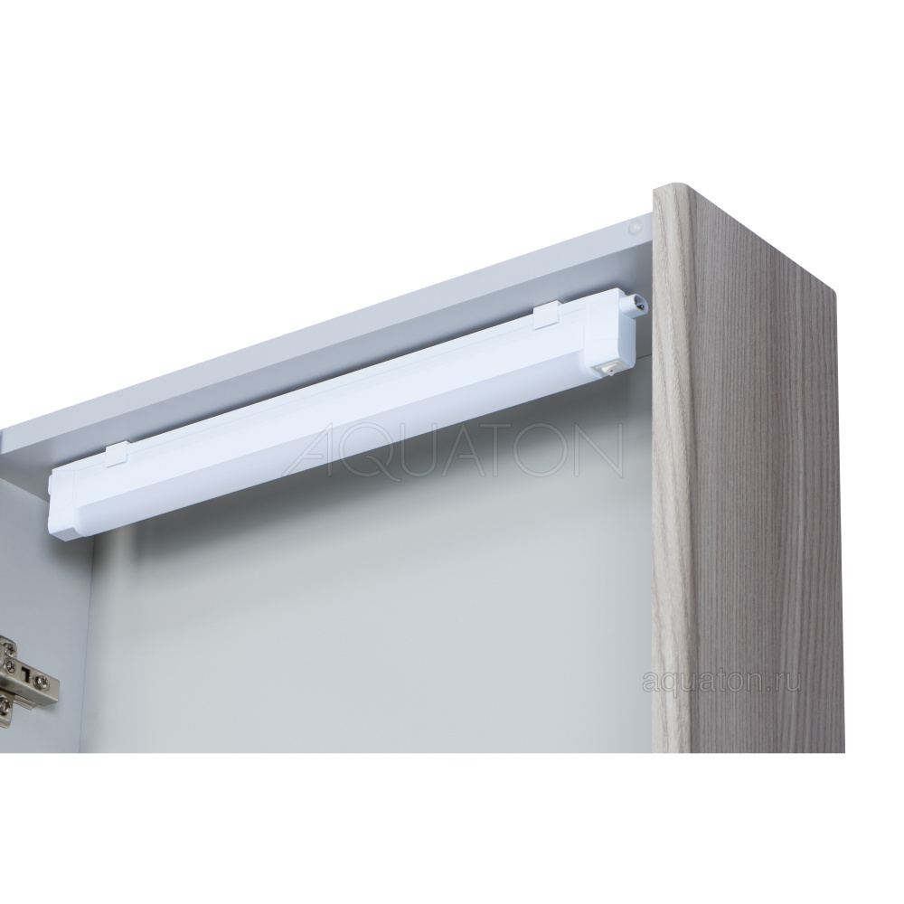Зеркальный шкаф Aquaton Сильва 50 дуб фьорд 1A215502SIW6L