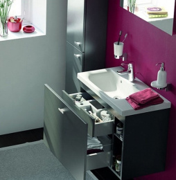 Тумба для раковины C6743KR Ideal Standard Connect Space (серый глянц.)