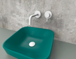 Смеситель для раковины Paffoni Light LIG007BO70 Белый матовый
