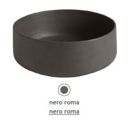 Фото Раковина накладная 55 см ArtCeram Cognac (COL003 20 00) черный