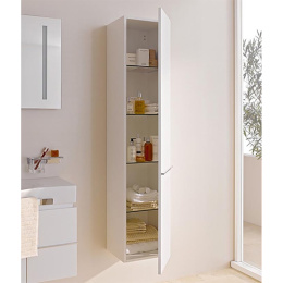 Шкаф Laufen Palace New 4020220754751, 35 см, 4 стеклянные полки