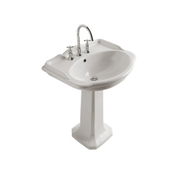 Фото Колонна для раковины Globo Paestum (PA005.BI) белый