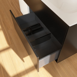 Villeroy Boch Finion F060MTPD Тумба под раковину 1196х498 мм (white matt/black matt)
