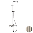 Душевая система термостатическая Remer Elegance EQ32ASSDNZ, никель брашированный PVD