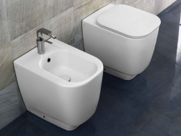 Фото Биде напольное Hatria Fusion (YXC901) белый