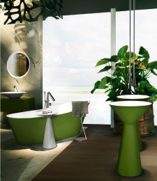 Фото Раковина напольная Gessi Cono (45913#800) черный