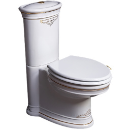 Фото Унитаз с бачком напольный Boheme Puro (959-G) белый