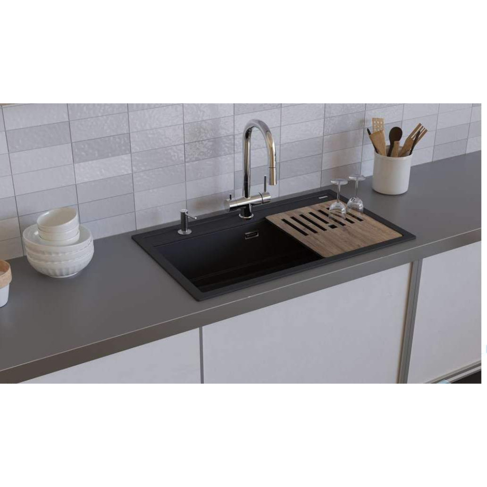 Кухонная мойка Omoikiri Kitagawa 86-LB-WH Artceramic (4993795) белый