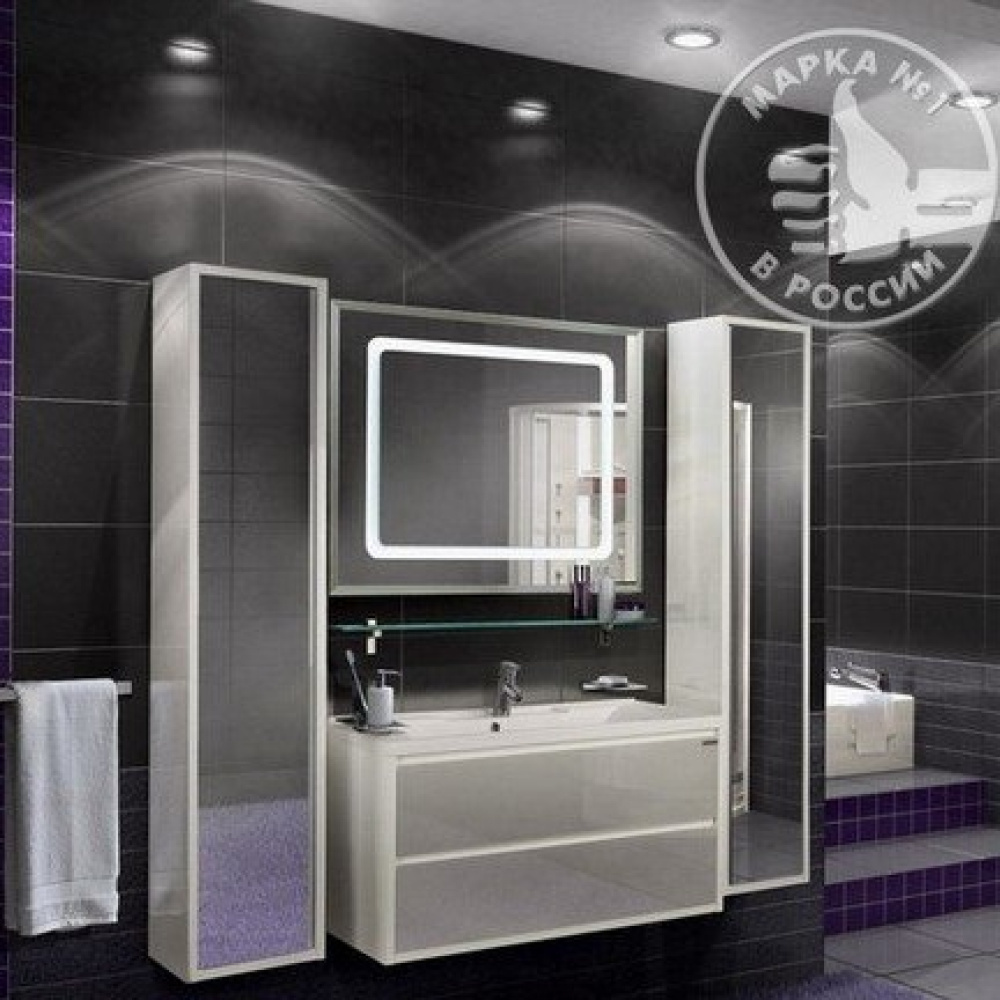 Раковина Aquaton Премьер М 100 белая 1A70473KPR010