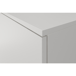 Velvex UNIQUE UNIT tpUNI.80.H27.Y-211 Тумба подвесная выс. 27, выдв. ящик, белый матовый