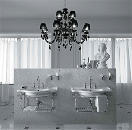 Фото Раковина подвесная Globo Paestum (PA056.BI*3) белый