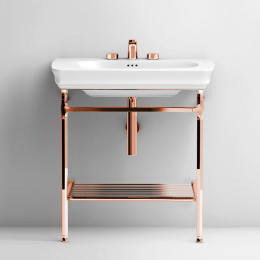 Фото Металическая структура для раковины ArtCeram Civitas (CIA002 77) розовое золото