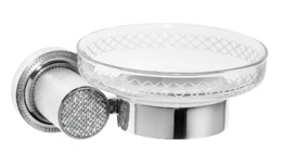 Фото Настенная мыльница Boheme Royal Cristal (10923-CR) хром