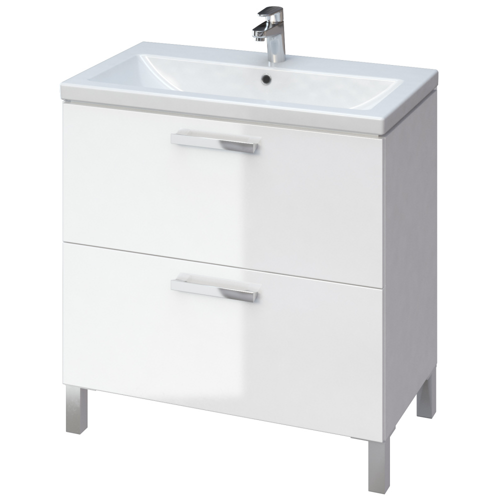 Фото Тумба п/рак.: MELAR для COMO 80, белый, Сорт1 Cersanit SU-MEL-CM80