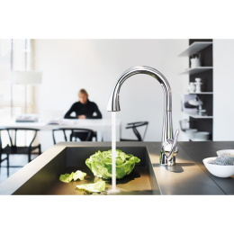 Смеситель для кухни Grohe Zedra 32294001 выдвижной излив