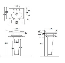 Держатель полотенца Galassia Ethos (8471)