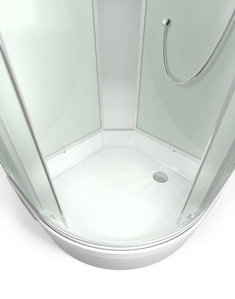 Душевая кабина 90x90x226 Erlit (ER350926-C3-RUS) , Поддон средний