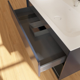 Villeroy Boch Finion G040PHHG Тумба под раковину 996х498 мм (glossy black/midnight blue matt)