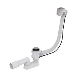 Слив-перелив Alcaplast A51CRM, полуавтомат, хром