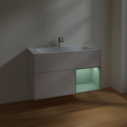 Villeroy Boch Finion F040GMGJ Тумба под раковину 996х498 мм (olive matt/light grey matt)