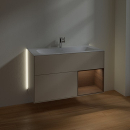 Villeroy Boch Finion G040GNHH Тумба под раковину 996х498 мм (walnut veneer/sand matt)