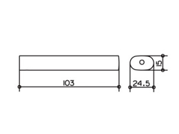 Фото Держатель запасного рулона Keuco Edition 400 (11563010000) хром