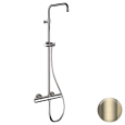 Душевая система термостатическая Remer Elegance EQ32ASSDCH, шампань брашированная PVD