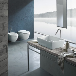 Фото Накладная раковина Hatria Happy hour (YXSL01) белый