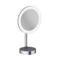 Настольное косметическое зеркало KLUDI Vela R 5899505F с подсветкой Ø 202 мм (хром)