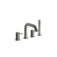 Смеситель для ванны и душа Gessi BATH316 54037#708, медь брашированная/шлифованная PVD (Copper Brush