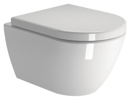 Унитаз подвесной GSI Pura 50 881811 белый глянцевый