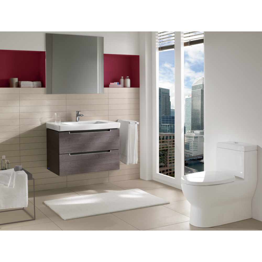 База под раковину Villeroy&Boch Subway 2.0, A696 00FP, серый глянцевый, 78,7*52*44,9 см