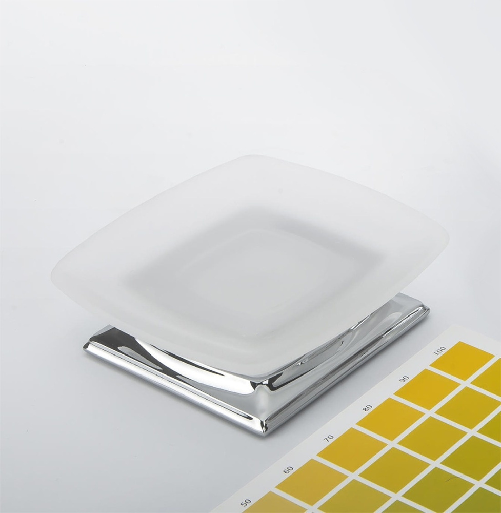 Colombo Design PORTOFINO B3242 - Мыльница настольная (хром - стекло)