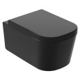 Унитаз подвесной Galassia Meg11Pro (5486NEMT), цвет черный, матовый