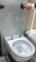 Унитаз beWash Bogen 88393201 подвесной Белый глянцевый с сиденьем Микролифт