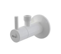 Вентиль угловой Alcaplast ARV001B 3/8 дюйма, белый