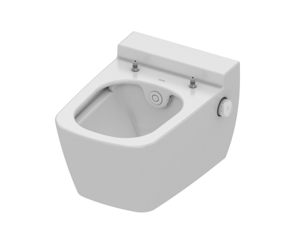 Подвесной унитаз-биде TECEone 9700200 35.8 х 54 x 39.2 см подвесной, белый