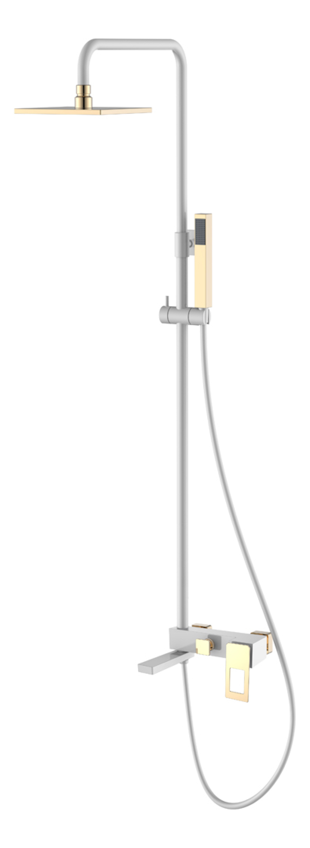 Фото Душевая система Boheme Q (148-WG) белый