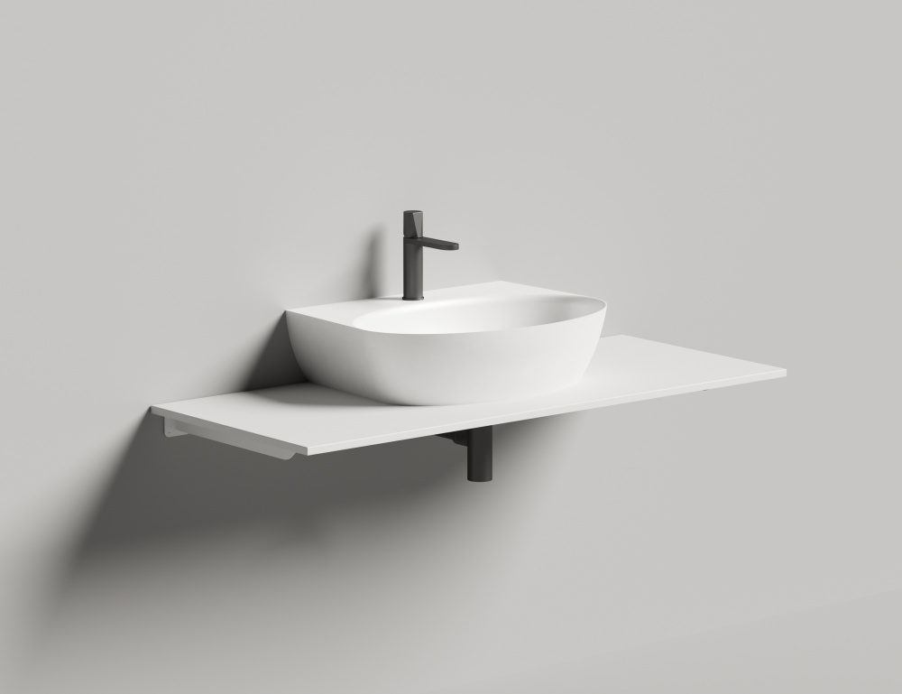 Фото Раковина накладная Salini Alda (140312GRH)