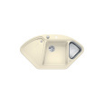 Мойка для кухни 106 см Blanco Delta (523662) гранитная, 2 чаши с крылом
