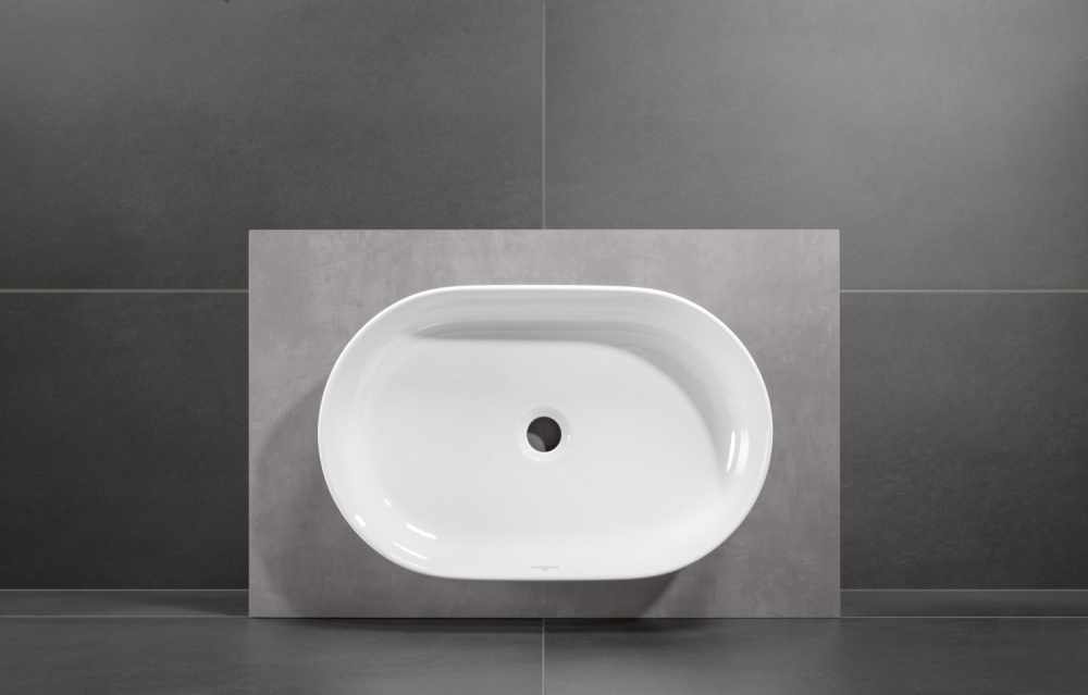 Фото Раковина Villeroy&Boch Collaro 4A195601 56 x 36 см овальная, без перелива