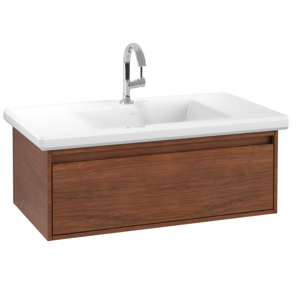 Фото Villeroy Boch ANTHEUS B06610PV Тумба под раковину (цвет американский орех)