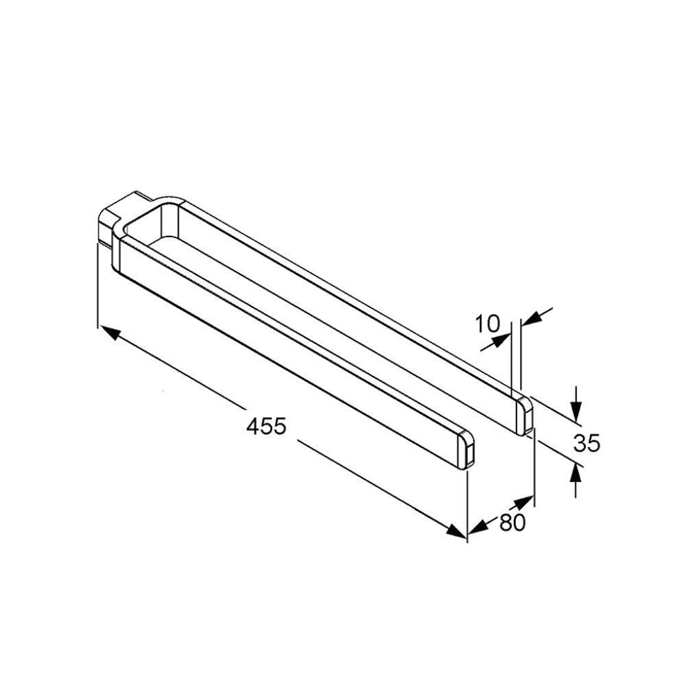 Фото Держатель полотенца Kludi E2 (4997705) хром