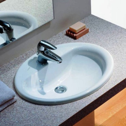 Раковина Laufen Pro 8.1395.1.000.104.1, 56*44 см, врезная сверху