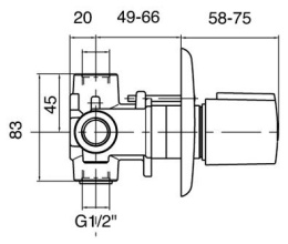 Фото Смеситель Jacob Delafon Salute E75086-CP