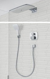 Фото Смеситель для душа Hansgrohe PuraVida Highflow 15772000 с термостатом Хром