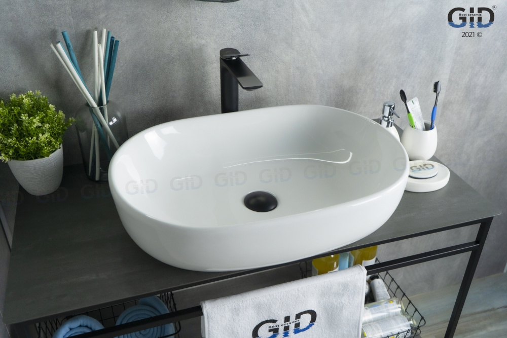 Фото Раковина накладная Gid N9026a