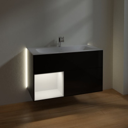 Villeroy Boch Finion G030HFPH Тумба под раковину 996х498 мм (gold matt/glossy black)